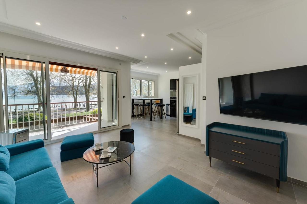 Swan Lake - Design Apartment Facing Lake Annecy Zewnętrze zdjęcie